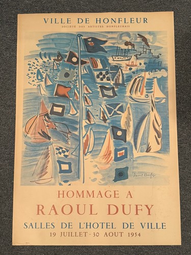 Raoul dufy 1954 original - raoul,