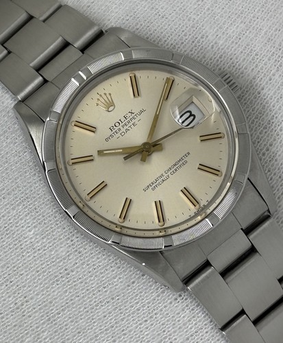 Rolex date gents watch 34mm - date,