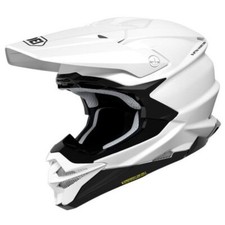 Shoei VFX-WR 06 Motorcycle Helmet MX Off-Road Plain White