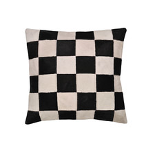 Cow hide, Real Leather Cushion
