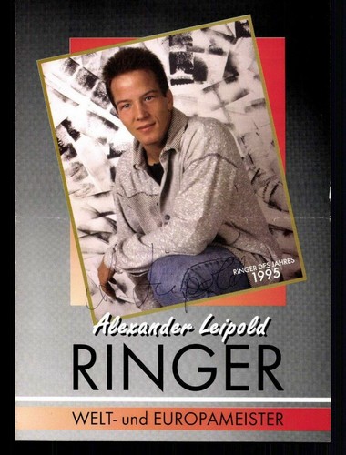 Alexander leipold autograph - alexander,