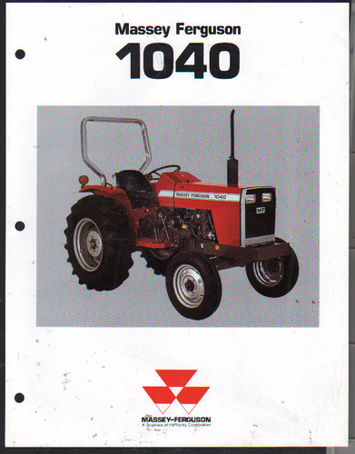 Massey ferguson 1040 tractor - massey,