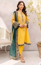 Batik Embroidered Lawn 3pc