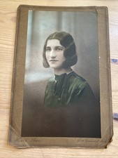 1920s Large Cabinet Card