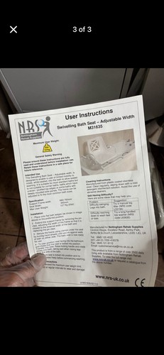 Nrs rotating bath seat - bath,