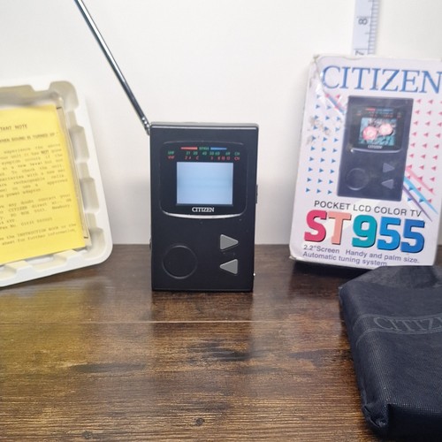 Vintage citizen pocket lcd - vintage,