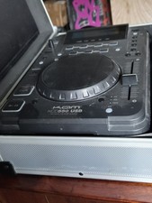 2 X KAM KCD 550 USB SCRATCH CD MIXERS IN SILVER FLIGHT CASES GOOD WORKING ORDER