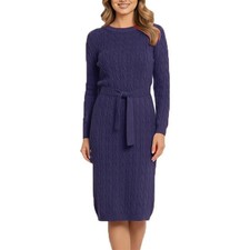 Women’s Cable Knitted Midi
