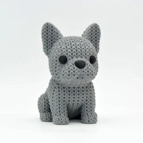 French bulldog crochet style - french, crochet-style