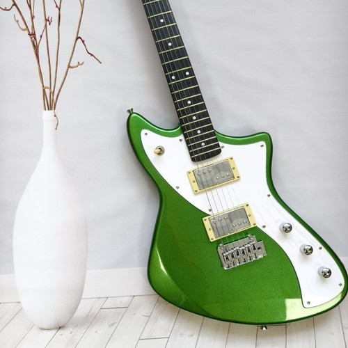Metallic green offset electric - metallic,