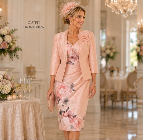 Jacques vert peach dress - 12,