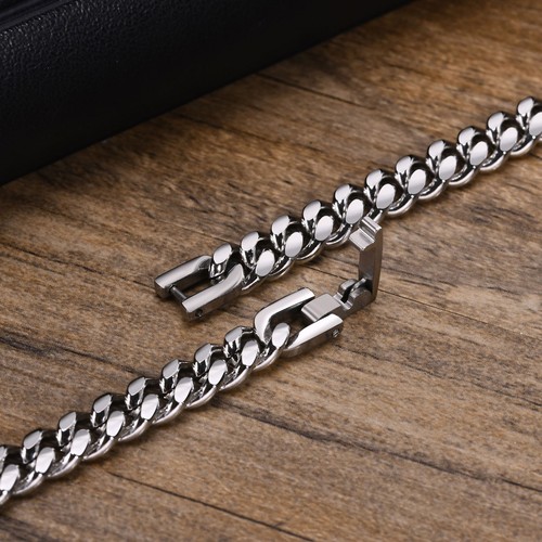 Cuban chain mens bracelet - chain,