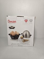 Swan egg cooker + Poacher- cooks up to 7 eggs
