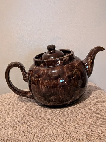 Vintage brown betty - vintage, teapot