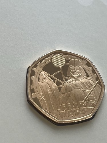 Star wars gold proof - star, 50p