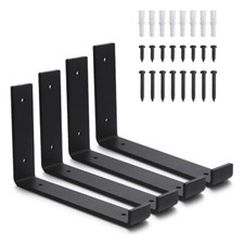 4/8 Pack Rustic Shelf Brackets