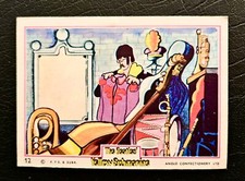 Beatles 'Yellow Submarine' Anglo Confectionery Card No.12
