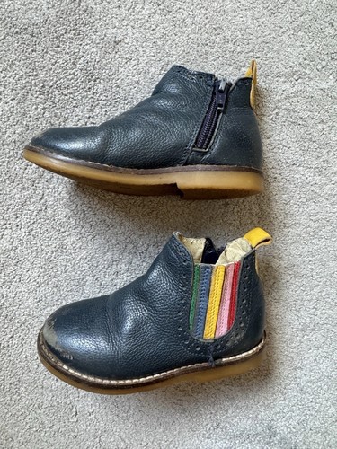 Girls navy chelsea - navy, boots