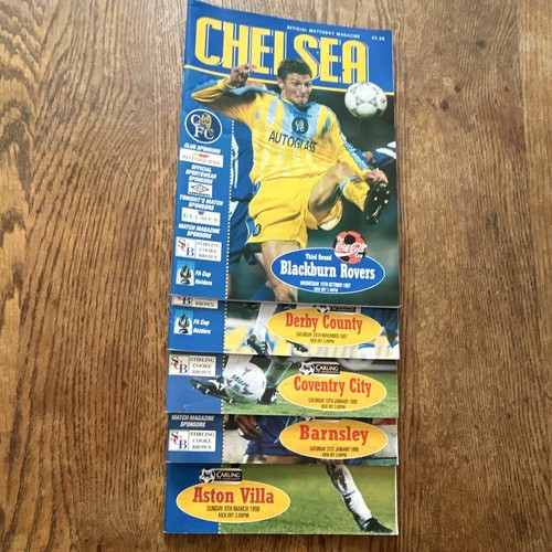 Chelsea match programmes - fc,