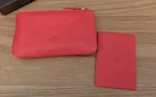 Patek Philippe Calatrava Red Leather Ladies purse / Cardholder luxury VIP gift