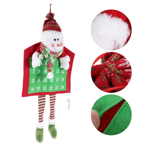 Diy red snowman - red, advent