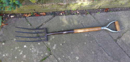 Vintage bulldog garden fork - vintage,