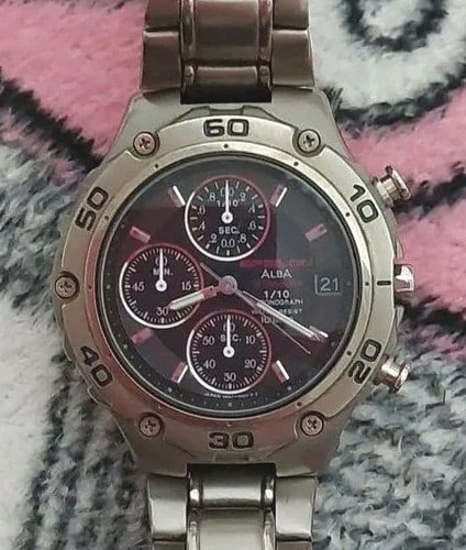 Seiko alba epsilon titanium - seiko,
