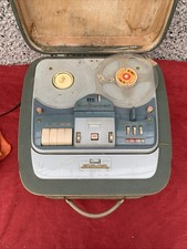 Grundig TK55 Vintage Reel to Reel Tape Recorder with spare rubbers.Made Germany
