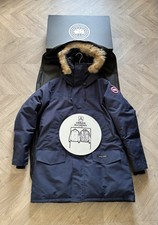 Canada Goose Langford Parka Jacket Coat 2062M Blue Down Filled XL 25 PTP VGC