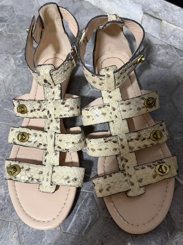 Coach genuine leather - leather, python
