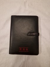 Personal Organiser Black Leather A5