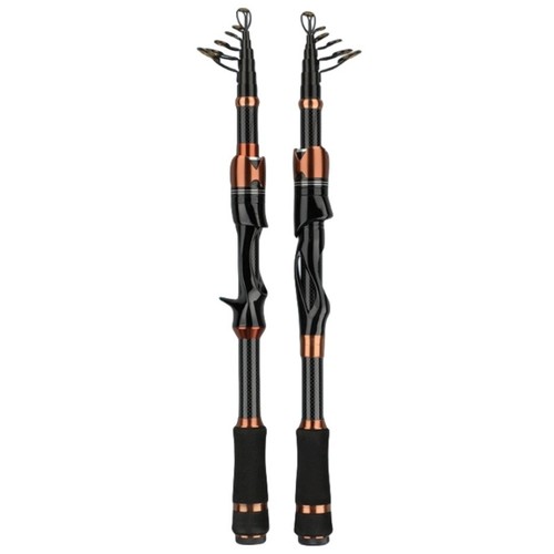 Telescopic fishing rod - telescopic, carp