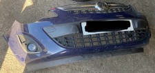 VAUXHALL CORSA D FRONT BUMPER 2010 - 2015 FACELIFT ECO FLEX 1.0  MICA  BLUE