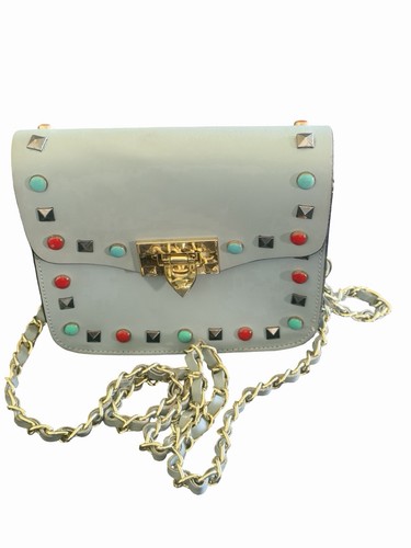 Light blue italian genuine - blue,