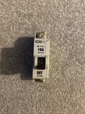MEM  MEMSHIELD SINGLE POLE 16A TYPE 1 M6 MCB - 161QEB