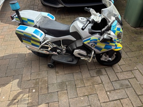 Kids electric police motorbike - electric,