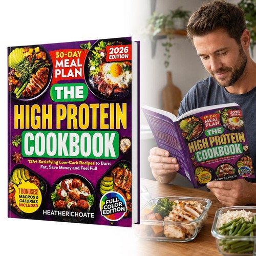 High protein cookbook - high,