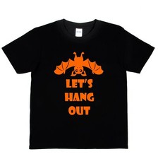 Halloween Tee Lets Hang Out