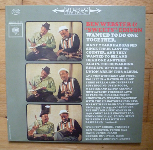 Ben webster sheets edison - webster, &