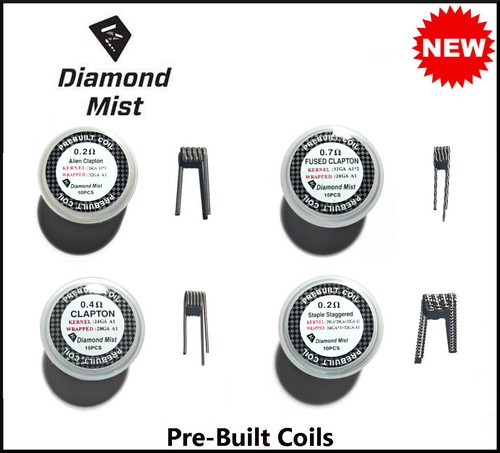 Diamond mist pre - pre-built, coils