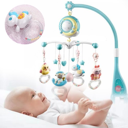 Baby musical crib - baby, bell