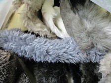 Craft bundle 200g of faux fur pieces/scraps   - ZZ047