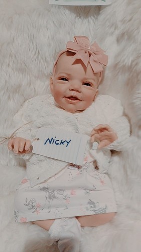 Nicky pretty reborn doll - pretty,