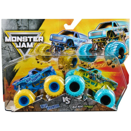 Monster jam series blue - series,