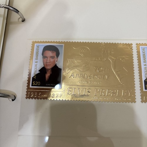 Elvis presley stamp antigua - presley,
