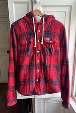 Hollister Mens Red Check