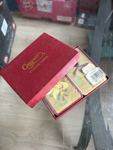 Vintage caspari playing - caspari, cards
