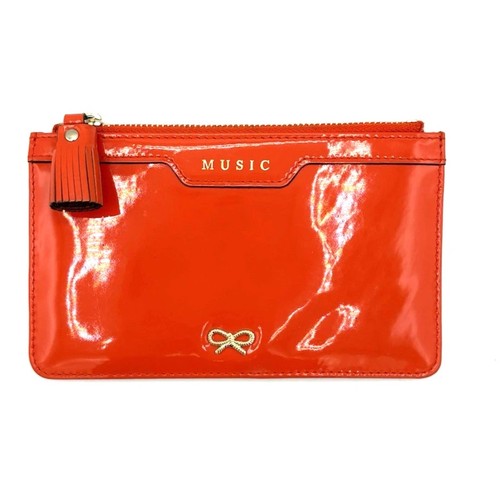Anya hindmarch orange patent - hindmarch,