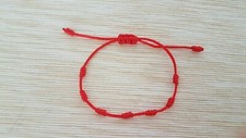 Handmade Friendship Seven 7 Knots String Kabbalah Bracelet Protection