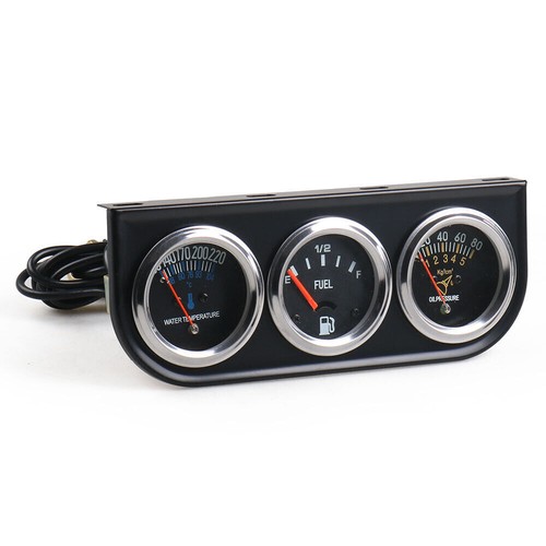 52mm chrome 3in1 car triple - car,